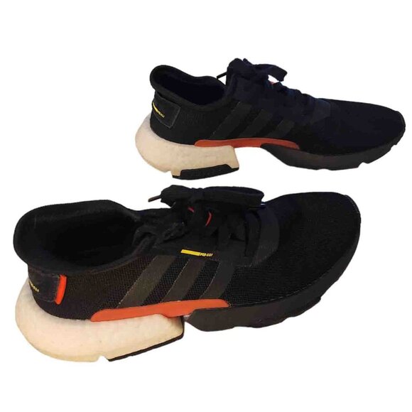 Adidas P.O.D. S3.1 Black Solar Red G28993 Sz 9.5 - Picture 4 of 11